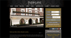 Desktop Screenshot of parklanemewshotel.net